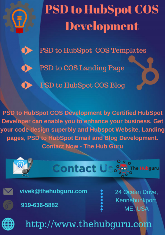 PSD to HubSpot COS Development - PSD to HubSpot COS - The Hub Guru