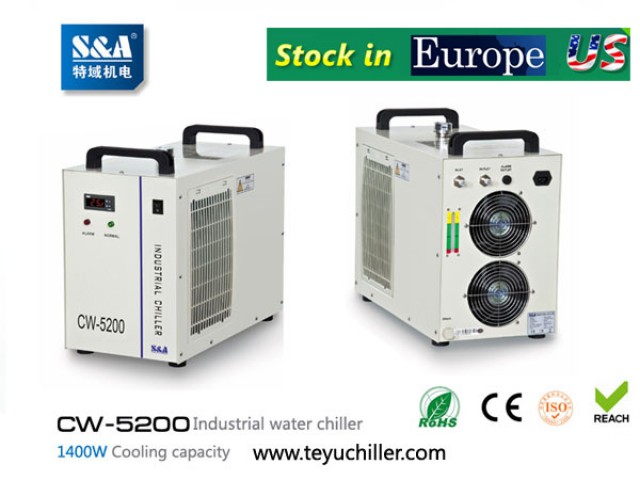 S&A CW-3000,CW-5000,CW-5200 chiller stock in USA and Europe