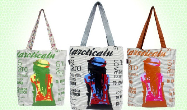 Multicoloured Tote Bags