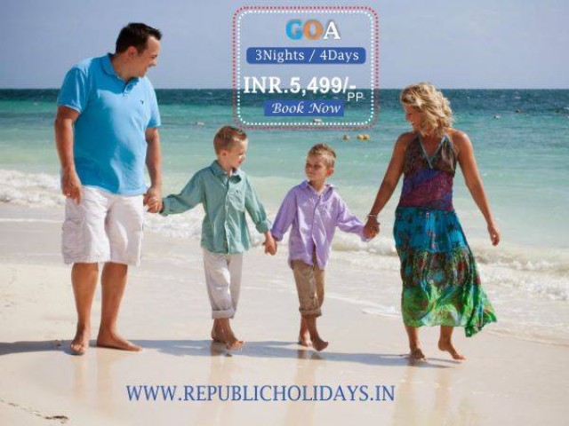 Goa Packages - Book Goa Holiday Packages at  republicholidays.in