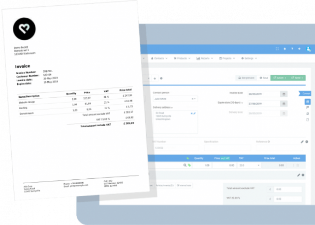 free administration program - Invoice Office