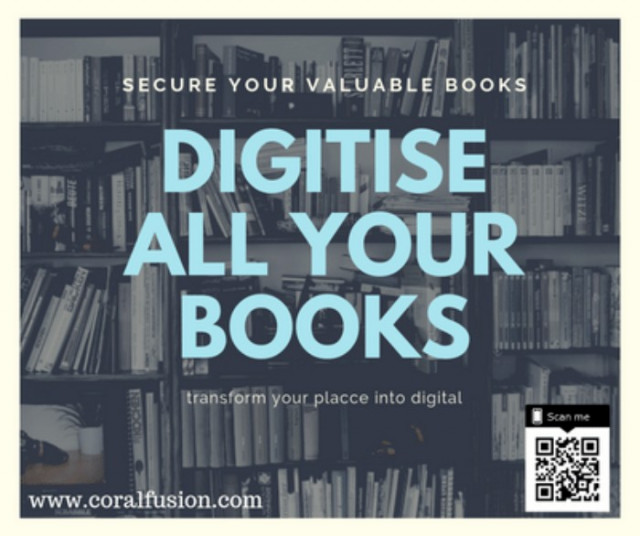 Book Scanning Digitization Services.