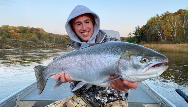 Enjoy the Best Guided Michigan Trout Fishing with Betts Guide Service