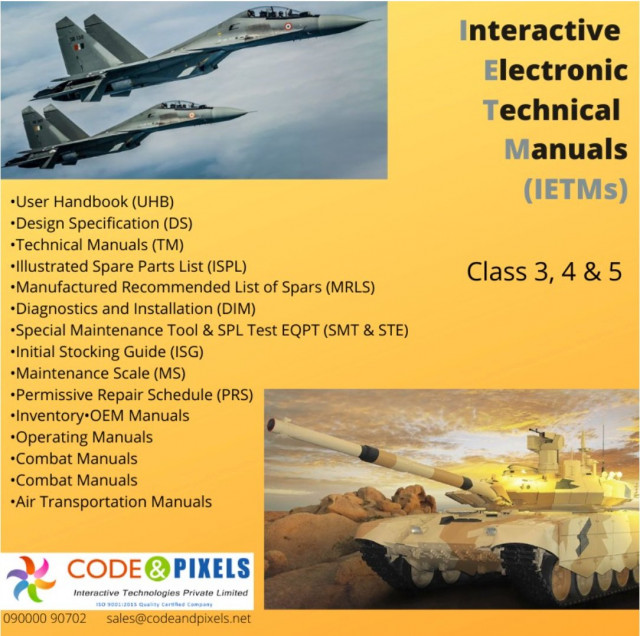 Interactive Electronic Technical Manual Services