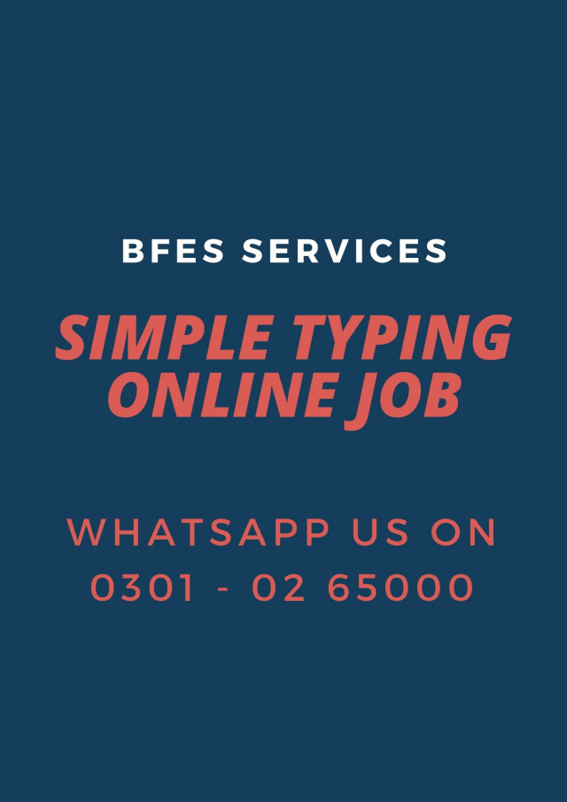 Amazing offer for legit online home base job, youngster simple typing