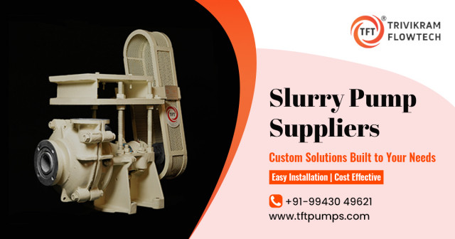 Slurry Pump Suppliers in India - TFTpumps.com