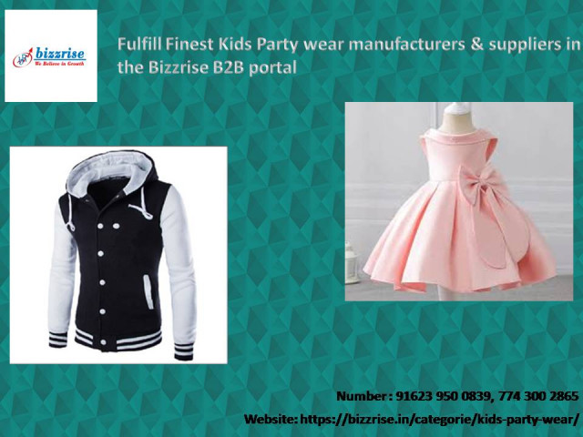 Topmost Kids Party wear manufacturers & suppliers