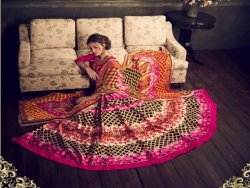 Buy Multicolour Colour Lehenga Choli at Shoppyzip