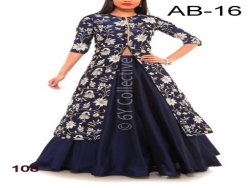 Astha Bridal Navy Indo Western