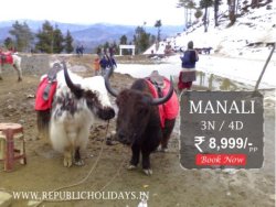 Manali Tour Packages | Book Manali Holiday Packages - Republic Holidays