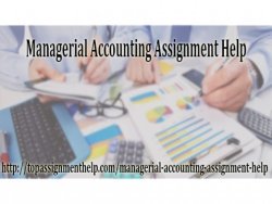 Managerial Accounting Assignment Help