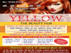 Best Nail art Design at Yellow Beauty parlour and Salon in VIP - Surat