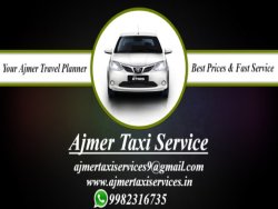 Ajmer To Bhilwara Oneway Taxi Service and Full Day Return, Ajmer To Bikaner Taxi Services