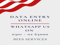We grant you multiple data entry employment opportunity at home