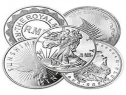 New Silver coins, bullions and Bars
