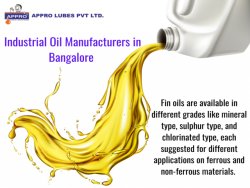 Industrial Oil Manufacturers in Bangalore