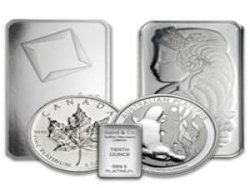 Buy platinum coin rounds, jewellery, bars and bullions