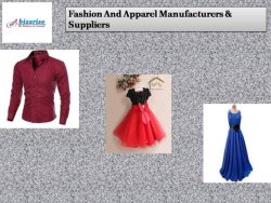 Modish Fashion And Apparel Manufacturers & Suppliers  in the Bizzrise B2B portal