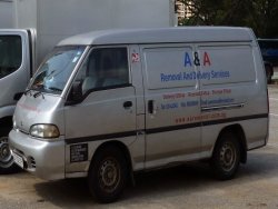 A & A REMOVAL AND DELIVERY SERVICES VAN