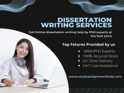 get Professional Dissertation Writing Service Online by PhD writers